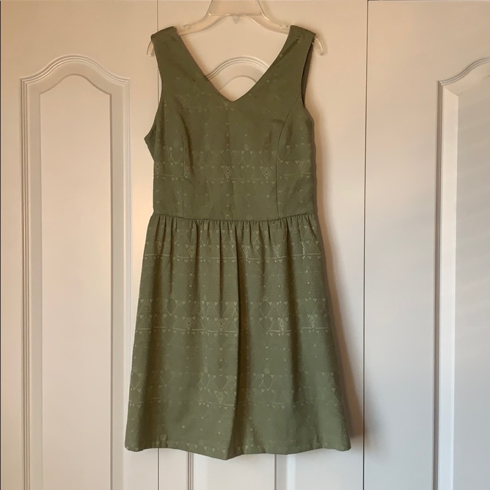 Green dress